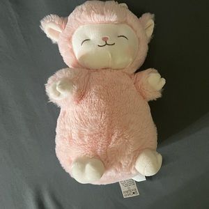 Cute Pink Plush Sheep Toy
